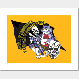 Tomcat Forever Jolly Rogers Posters and Art